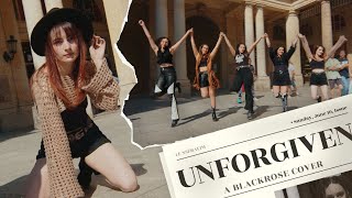 [K-POP IN PUBLIC PARIS] LE SSERAFIM (르세라핌) &#39;UNFORGIVEN&#39; dance cover by BLACKROSE