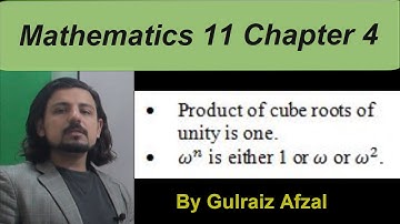 Lec_4.4-02, Math 11 Chapter 4,  product of cube roots of unity is one, w^n is either 1 or w or w^2.