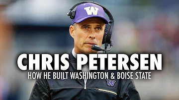 What happened to Chris Peterson at Washington?