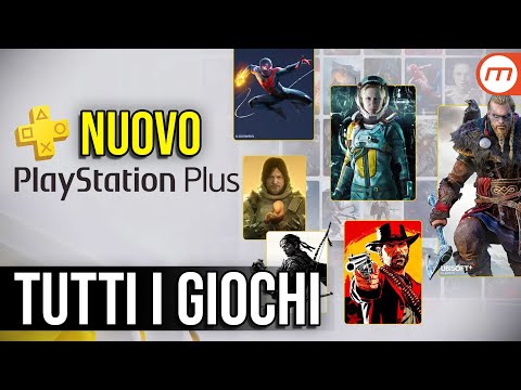 NUOVO PS PLUS: TUTTI I GIOCHI e DATA DI USCITA ITALIANA