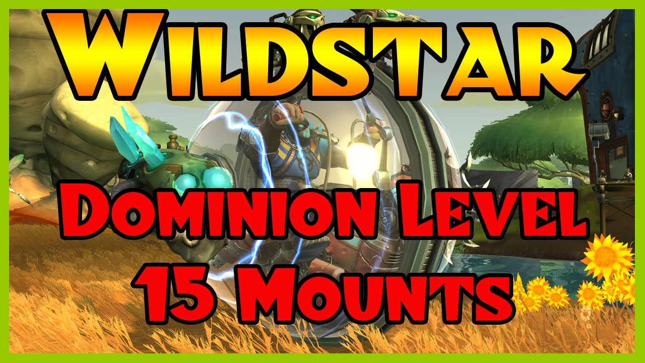 Wildstar - All Level 15 Mount Running/Jumping Animations! gaming logo
