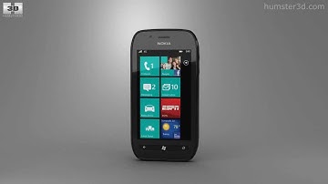 Nokia Lumia 710 3D model by 3DModels.org