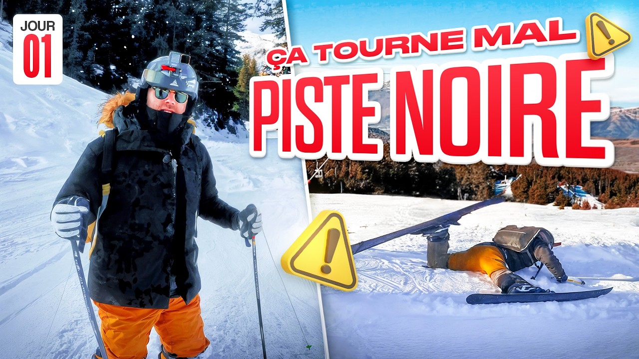 VLOG SKI : Soleil, Vitesse… et quelques chutes