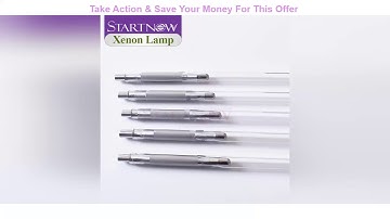Nd YAG Laser Machine Lamp Xenon Flash Tube Laser Krypton Lamp Laser Pulsed Xenon Lamp For Welding M