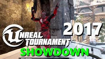 SHOWDOWN! 2017 Unreal Tournament 4/2016 Bots & Multiplayer Alpha Gameplay (UT4 PC) + Download Link