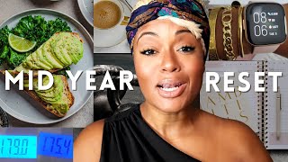 mid year RESET with me | 40 day challenge | weight loss, goal setting, habits, mindfulness