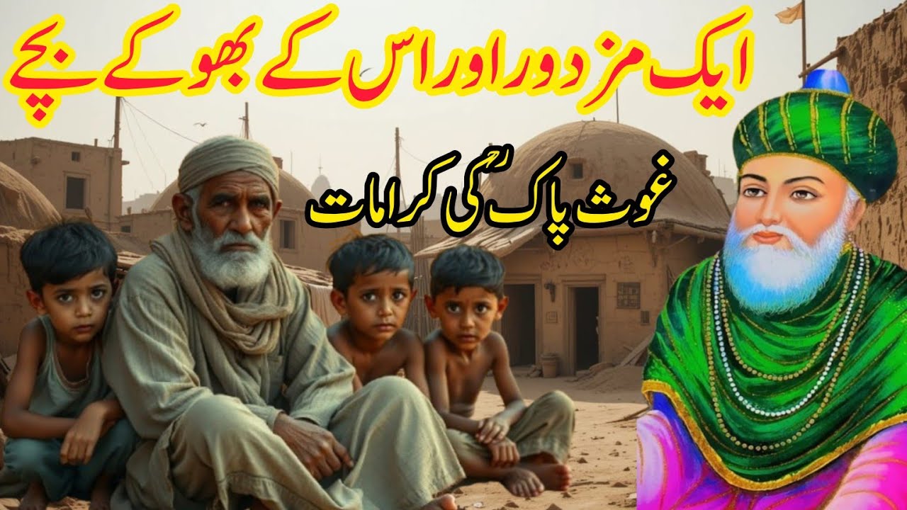 Ghareeb Mazdoor Ki Kahani | Hazrat Ghaus Pak ka Karam | Roohani Kahani | Urdu  Motivational story 