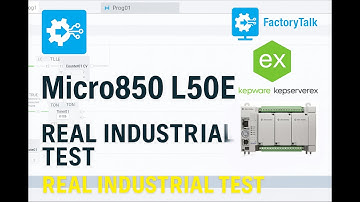 Testing the Micro850 L50E: Real Industrial Demo After Automation Fair | PLC, OPC UA & Digital Twin