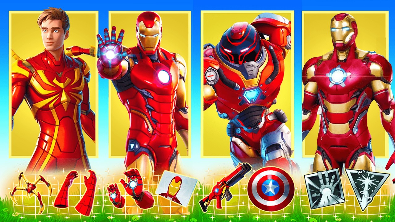 Die *ZUFÄLLIGE* IRON MAN Challenge in Fortnite!