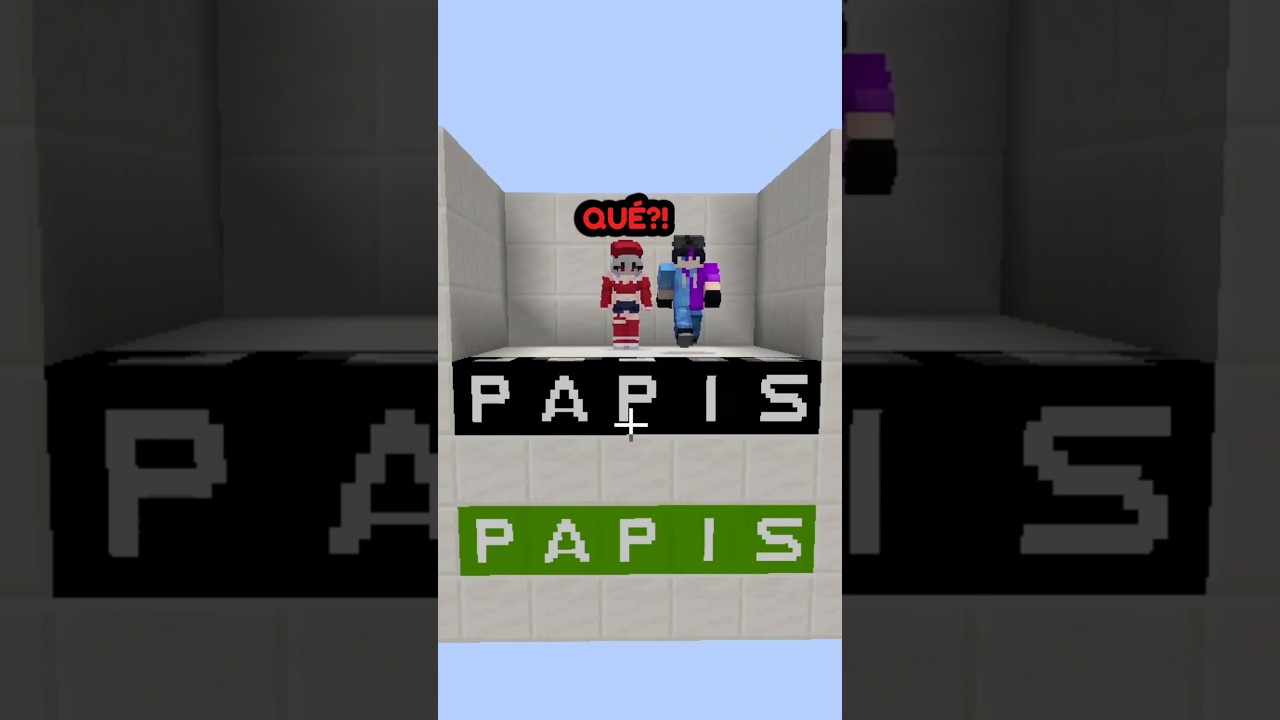 MIS PAPIS? #nabi #minecraft #shorts