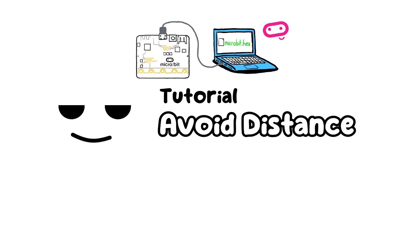 How to make avoid distance car in MCROBIT? - YouTube