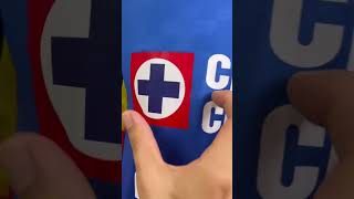 2526 Liga Mx Cruz Azul Home Blue Short Sleeve Jersey homejersey