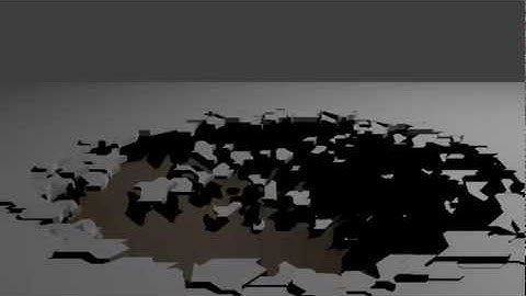 Blender explode modifier test