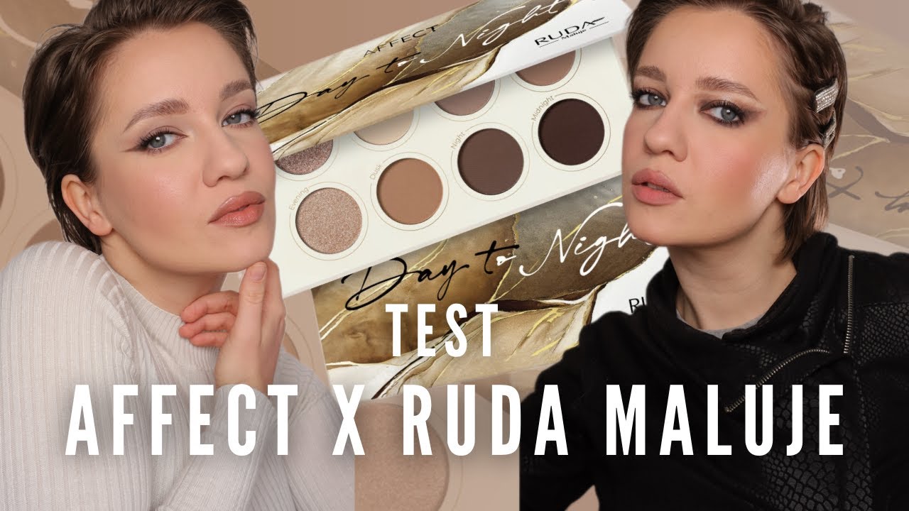 NOWA PALETA i DWA MAKIJAŻE | Day To Night Affect x Ruda Maluje