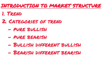 Introduction to Market Structure  Trend Validation & Liquidity Engineering in Forex