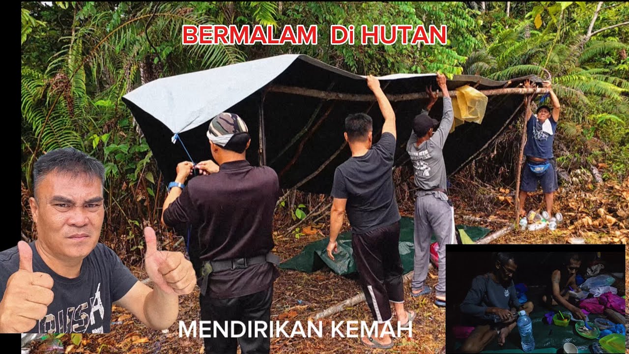 Berburu, Mencari Rezeki & Bermalam Di Hutan Kepulauan Borneo 