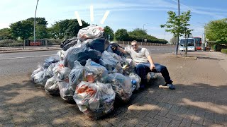 Welcome to England!! 🛩 | Litter picking ep.118