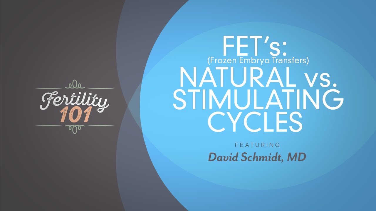 Frozen Embryo Transfer Natural vs. Stimulating Cycles YouTube