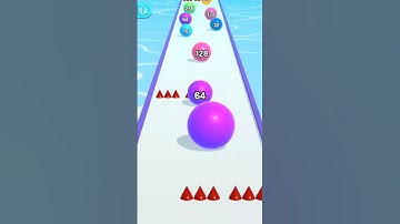 Ball Run 2048: Level 143 ⚽ #shorts #viral #gaming