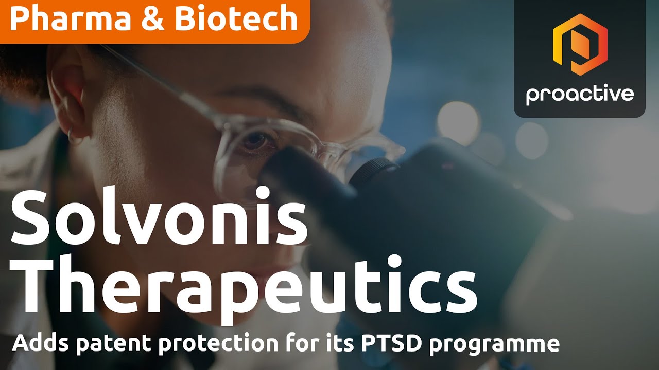 Solvonis CEO on US patent win and PTSD drug progress