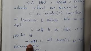 19 Deterministic PDA