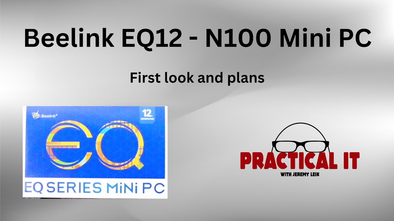 Beelink EQ12 N100 Mini PC: First look and future uses 