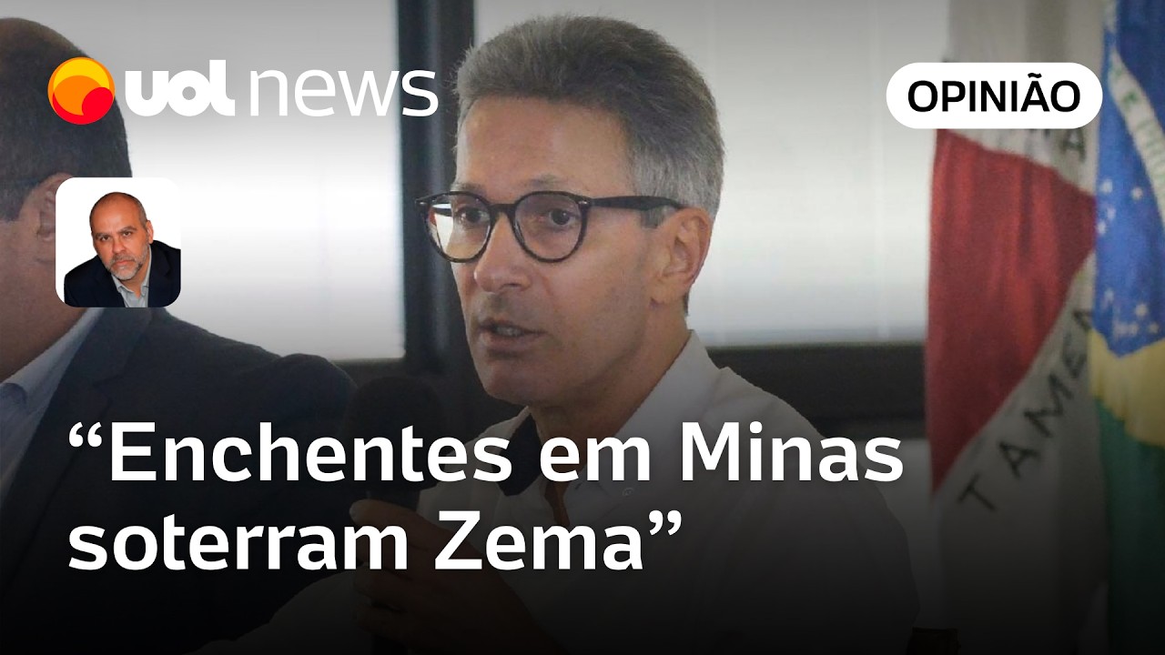 Chuvas em Minas Gerais colocam Zema sob questionamentos em ano eleitoral | Alexandre Borges