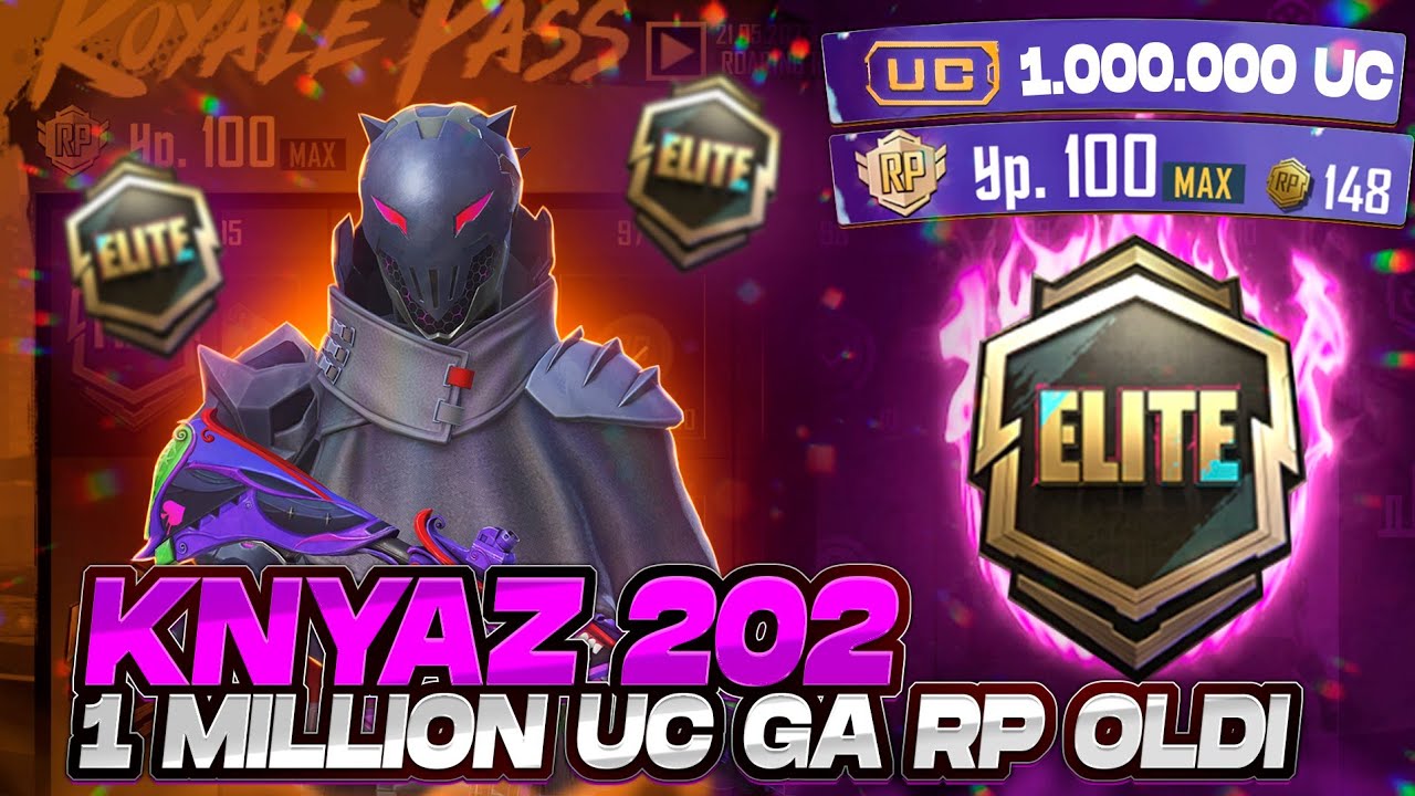 🇺🇿KNYAZ 202 ROYALE PASS UCHUN $ 1 MILLION UC ISHLATDI UZB N1 DANATER ULTRA PUBG UZBEK SILA🇺🇿