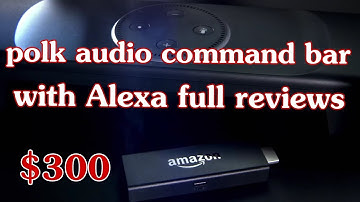 polk command bar | polk audio 2018 | soundbar with amazon alexa 2018 ✅full specifications