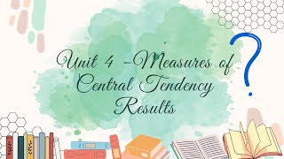 Analysis and Interpretation of Assessment Results