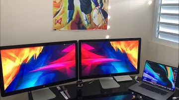 Apple Thunderbolt Displays on 16inch Macbook Pro(2020)