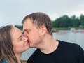 Влог. Под дождем 🌧💑