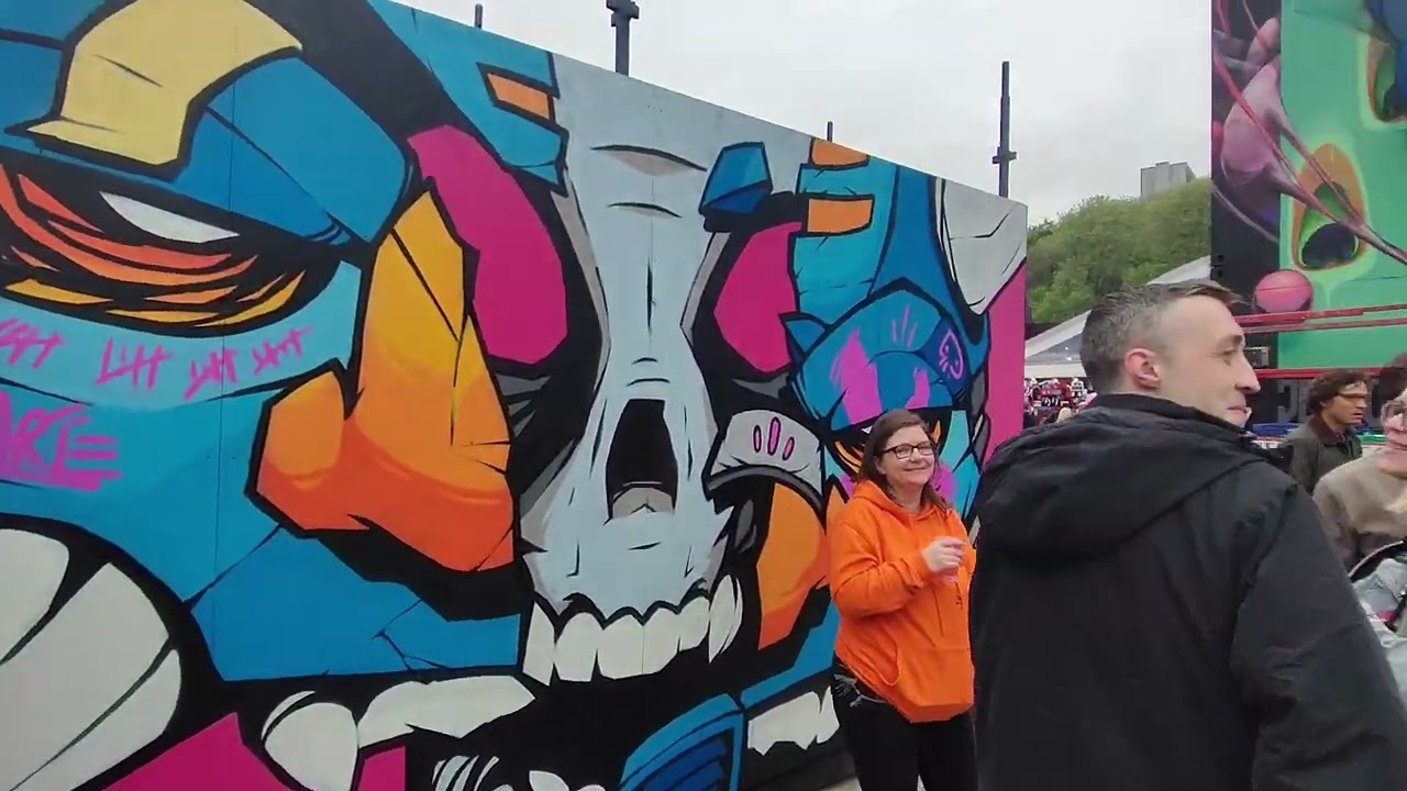 Yardworks Glasgow Street Art and Graffiti Festival 2024... A walk through of the site