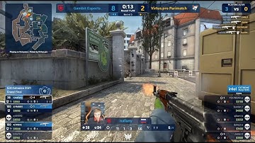 NAFANY INCREDIBLE 4 KILLS - VIRTUS PRO vs GAMBIT ESPORTS - IEM KATOWICE GRAND FINAL 2021 - CSGOCLIPS
