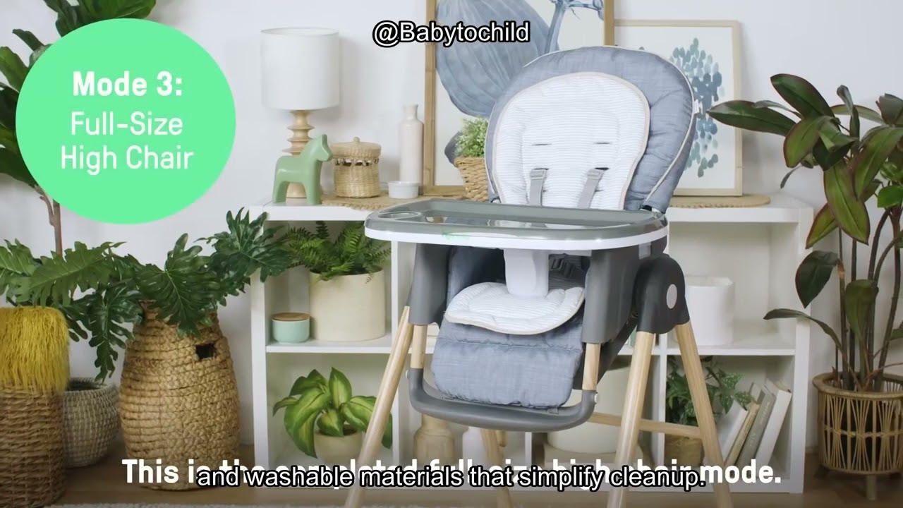 Обзор детского стульчика Ingenuity 7-в-1: облегчает ли он кормление для родителей?