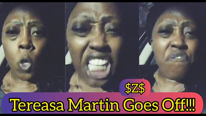 TEREASA MARTIN GOES OFF LIVE ON FB!!! DRUNK & HIGH...