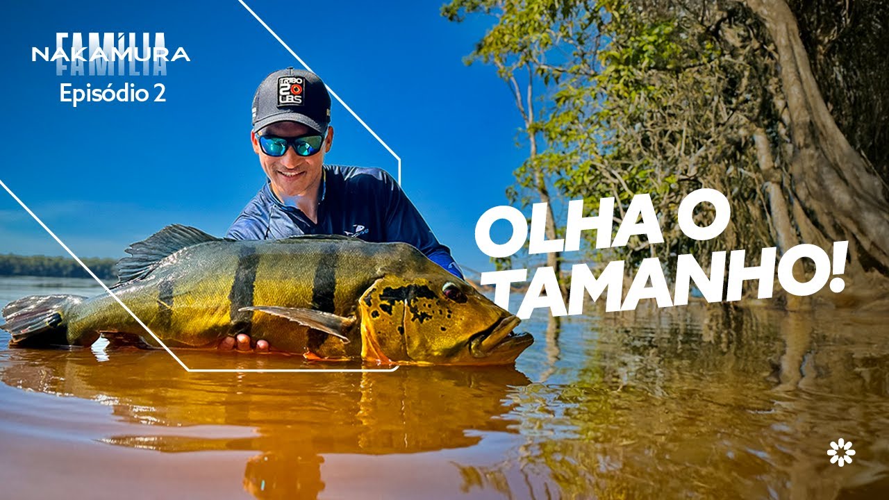 EM BUSCA DO TROFÉU AMAZÔNICO! Nakamuras atrás do tucunaré-açu