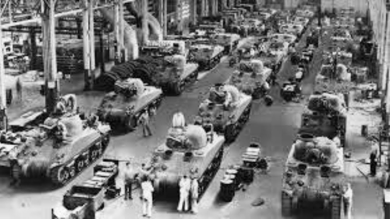 Germans Were Horrified When They Found U.S. Produces 50,000 Tanks While They Make 6,000
