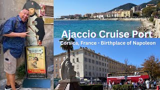 Walking Tour Of Ajaccio Cruise Port  Corsica, France On the Celebrity Edge