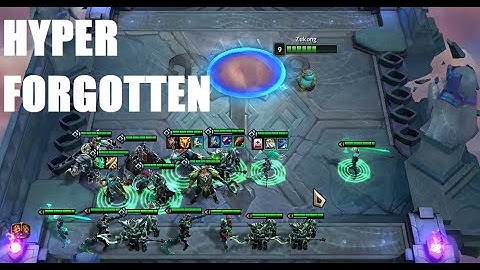 TFT Reckoning Hyper Roll - Forgotten Setup Gameplay (Hyper) [Top 20]