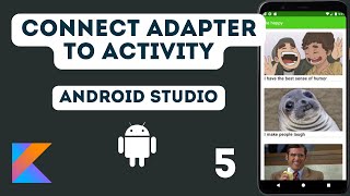 Recyclerview Connect With Adapter Affirmations App 5