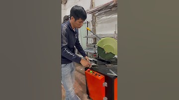 Lắp đặt máy cắt sắt inox 1 đầu tại gia lâm hn #cokhi #toanduong #maycatsat1dau