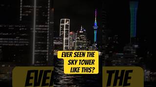 Have You Seen Auckland’s Sky Tower At Night Glow in Rainbow Colours From the Water?