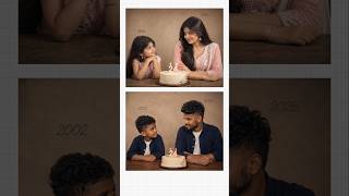 Meet Your Younger Self 🥺 | AI Photo Trend 2026 #aitech