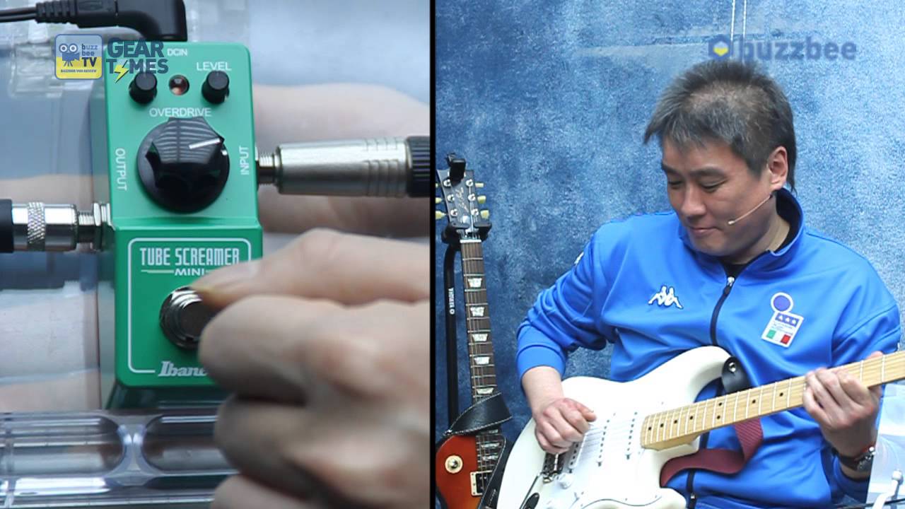 Ibanez Tube Screamer Mini TS MINI - YouTube