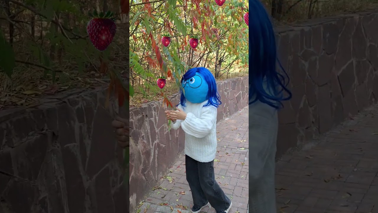 Sadness is very hungry. 