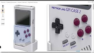 Retroflag GPi CASE 2 Deluxe Edition with Dock for Raspberry Pi CM4