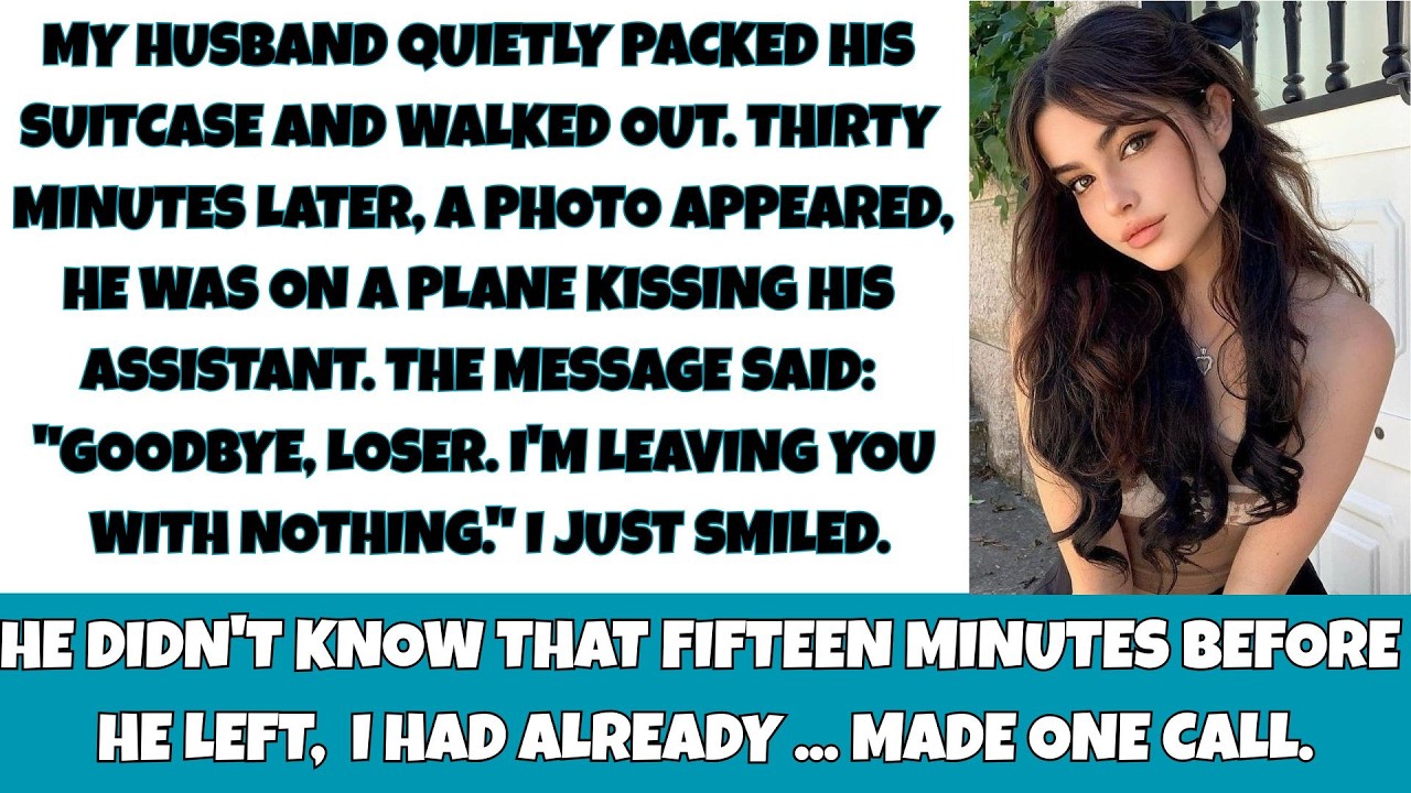 My Husband Woke Up, Quietly Packed His Suitcase. Half an Hour Later, a Photo Popped Up on My Phone…