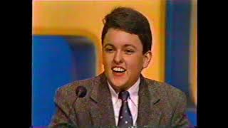 Jeopardy $25,000 Teen Tournament 1990