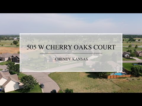 505 W Cherry Oaks Ct, Cheney, KS home video tour